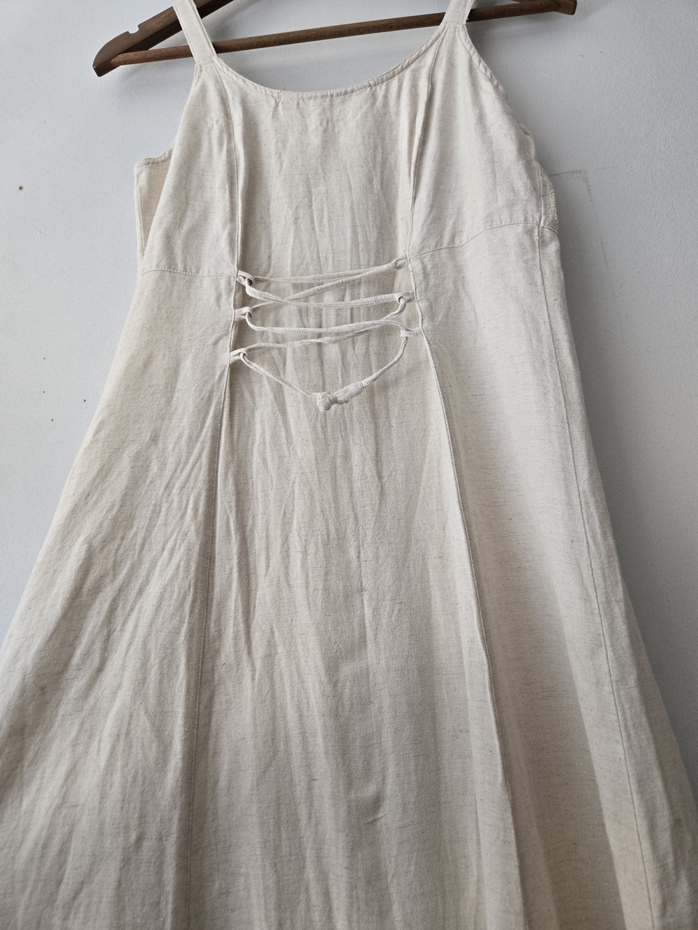 Eyelet Embroidered Button Down Dress - Picture 7 of 11